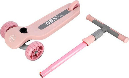 Hulajnoga dziecięca Nils fun hlb09 pink