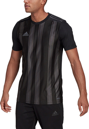 Koszulka męska adidas Striped 21 Jersey czarna GN7625