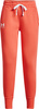 Spodnie damskie Under Armour Rival Fleece pomarańczowe 1356416 877