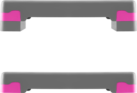 Step do aerobiku HMS as003 gray/pink