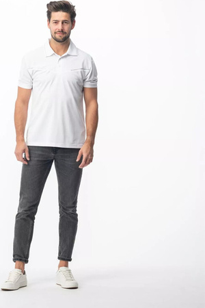 Męska koszulka polo oddychająca Fitanu Honan IQ rozmiar L