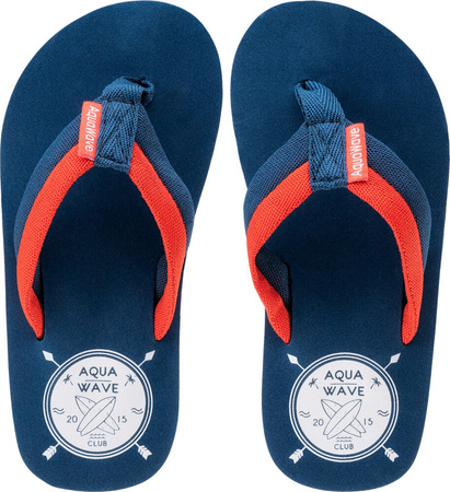 Dziecięce japonki klapki plażowe basenowe Aquawave Aquatro Jr rozmiar 30