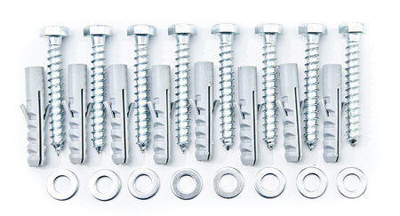 Drążek ścienny do podciągania Allright 2 opcje chwytu czarny