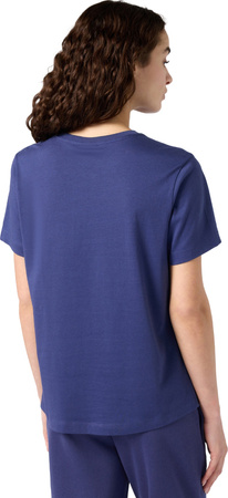 Koszulka damska Champion SS Tee niebieska 118382 BS200