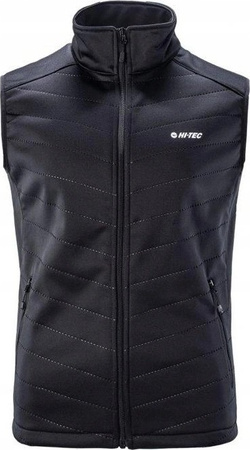 Męska kamizelka bezrękawnik Hi-Tec Octavio czarny rozmiar XXL