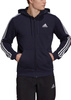 Bluza męska adidas Essentials Full-Zip Hoodie granatowa GK9033