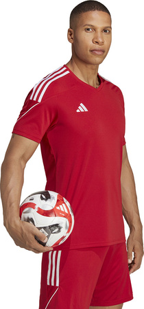 Koszulka męska adidas Tiro 23 League Jersey czerwona HT6128