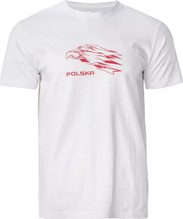 Męska koszulka bawełniana t-shirt Huari Poland Fan Senior rozmiar S