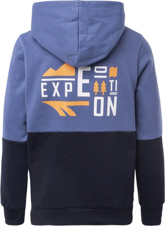 Dziecięca bluza z kapturem bawełniana Hi-tec Expen Jrb rozmiar 164