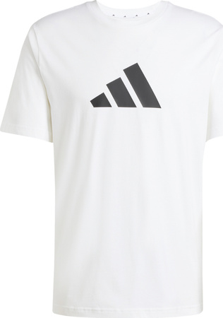 Koszulka męska adidas 3Bar Tee biała JD4913