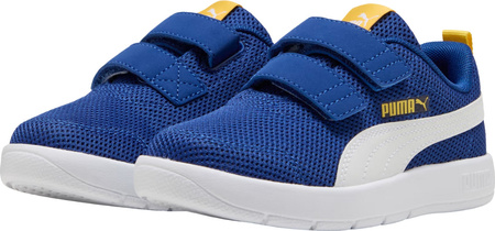 Buty dla dzieci Puma Courtflex V3 Mesh PS niebieskie 398085 05