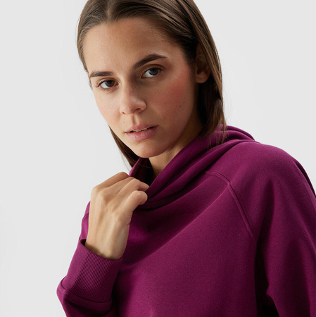 Bluza damska 4F F0955 fioletowa 4FWSS24TSWSF0955 51S