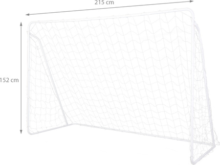 NT8215 SIATKA DO PIŁKI NOŻNEJ 2150x1520x760 mm NILS