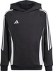 Bluza dla dzieci adidas Tiro 24 Hooded Sweat czarna IJ5611