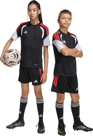 Spodenki dla dzieci adidas Tiro 26 League czarno-czerwone KA8814