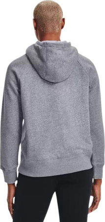 Bluza damska Under Armour Rival Fleece Logo Hoodie szara 1356318 035