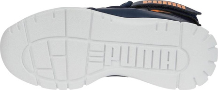 Buty dziecięce zimowe śniegowce Puma Nieve WTR AC PS granatowe 380745 06