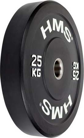 Talerz olimpijski obciążenie Bumper HMS BBR25 25 kg