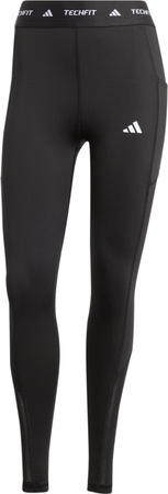 Legginsy damskie adidas Techfit Stash Pocket Full-Length czarne IT2282