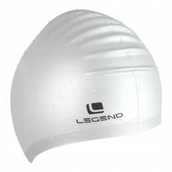 Czepek pływacki Legend Ucho srebrny