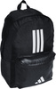 Plecak szkolny miejski sportowy Classic 3-Stripes czarno-biały JD9563