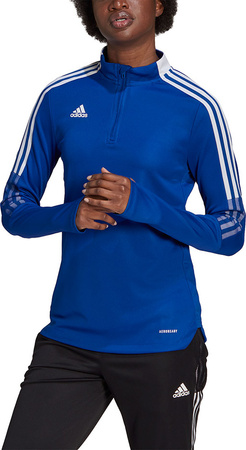 Bluza damska adidas Tiro 21 Training Top niebieska GM7316