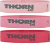 Zestaw gum do ćwiczeń Thorn Fit Lady resistance textile band set 3 szt.