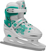 Łyżwy hokejowe dziecięce Roces Jokey Ice 3.0 regulowane biało-turkusowe 450708 06