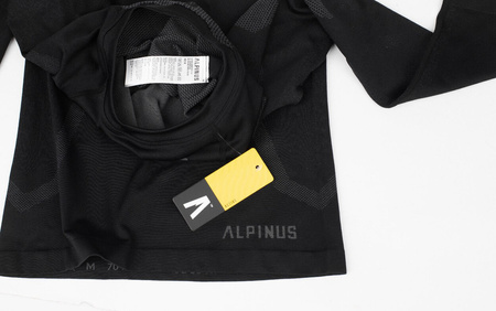 Bielizna termoaktywna dla chłopców Alpinus Active Idre Set czarna SI1023 - SI1025