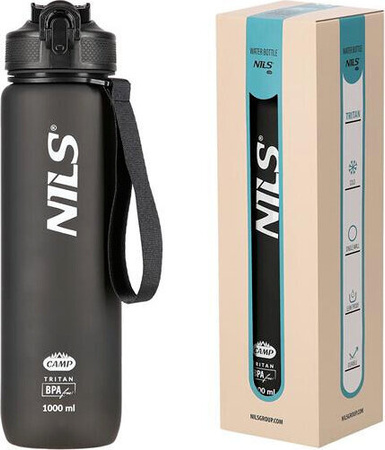 Butelka tritanowa Nils camp ncd68 czarna