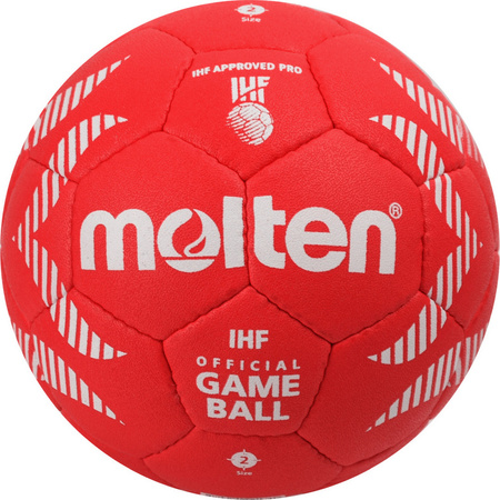 Piłka do ręcznej Molten 5000 Oficjalna piłka meczowa ZPRP H2A5000-PL rozmiar 2