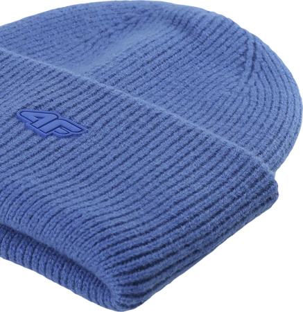 Czapka zimowa ciepła 4F U562 kobalt 4FWAW25ACAPU562 36S