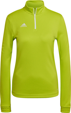 Bluza damska adidas Entrada 22 Top Training limonkowa HC5052