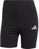 Spodenki damskie adidas Essentials 3-Stripes High Waisted Biker czarne JE1223
