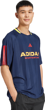 Koszulka męska adidas House of Tiro Jersey granatowa KB5571