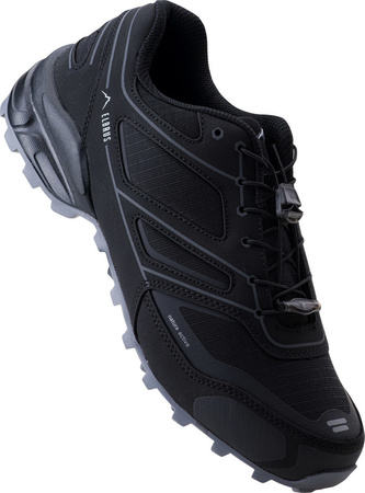 Męskie buty trekkingowe turystyczne softshell Elbrus Denov czarne rozmiar 46