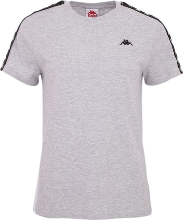 Koszulka damska Kappa Jara szara 310020 15-1401M