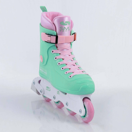 Łyżworolki rolki regulowane ABEC-7 koła 72mm SMJ UT700 RETRO