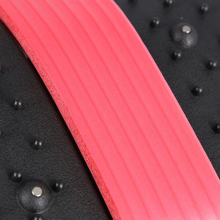 Przyrząd do rozciągania pleców z magnesami HMS prp02 czerwony