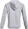 Bluza męska Under Armour Rival Fleece FZ Hoodie jasnoszara 1357111 011