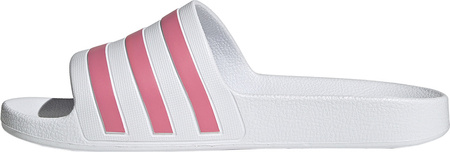 Klapki damskie adidas Adilette Aqua biało-różowe GZ5237