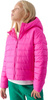 Kurtka puchowa dla dziewczynki 4F F449 różowa 4FJWAW24TDJAF449 55S