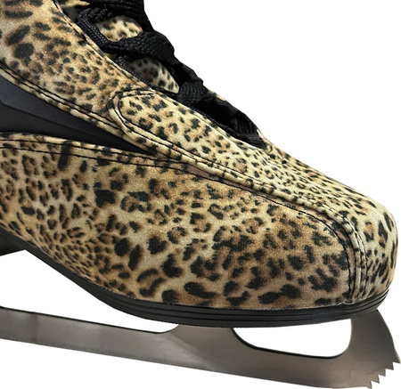 Łyżwy figurowe Roces Pardus light czarno-brązowe 450650 00001