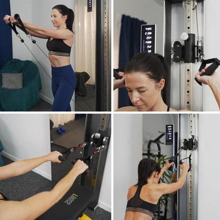 Brama przyścienna treningowa pneumatyczna commercial HMS bsp301