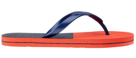 Klapki dziecięce plażowe Aquawave Roboor Jr pomarańczowo-granatowe rozmiar 29
