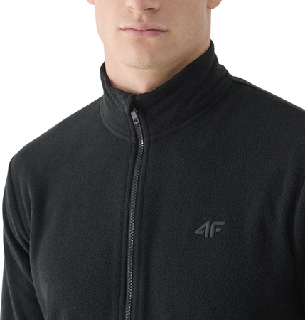 Polar męski bluza polarowa 4F M289 głęboka czerń 4FWMM00TFLEM289 20S