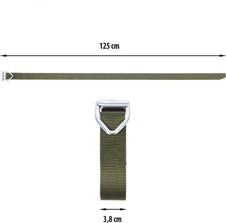 Pasek taktyczny zielony 125cm Nils camp nc1728