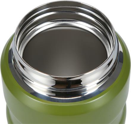 Termos turystyczny obiadowy z łyżką Nils camp NCT02 stal nierdzewna zielony 750ml