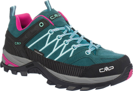 Buty trekkingowe damskie CMP Rigel Low WP turkusowe 3Q1324616NN