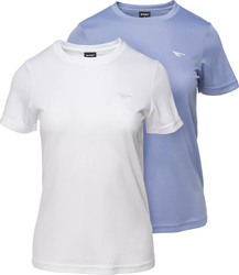 Damska koszulka z krótkim rękawem Hi-tec LADY JODIN 2 PACK rozmiar S